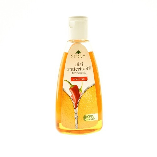Ulei Anticelulitic Termoactiv Ardei Iute 200ml Cosmetic Plant [2]