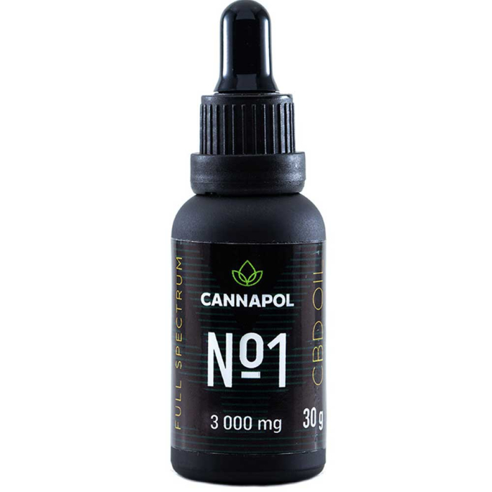Ulei canabis CBD Cannapol No.1 10%, 30g [2]