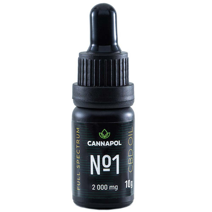Ulei canabis CBD Cannapol No.1 20%, 10g [2]