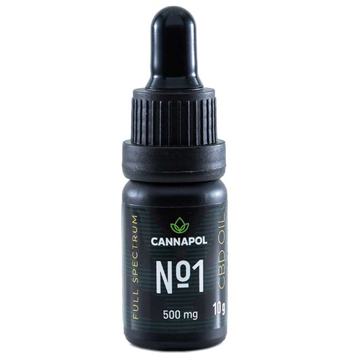 Ulei canabis CBD Cannapol No.1 5%, 10g [2]