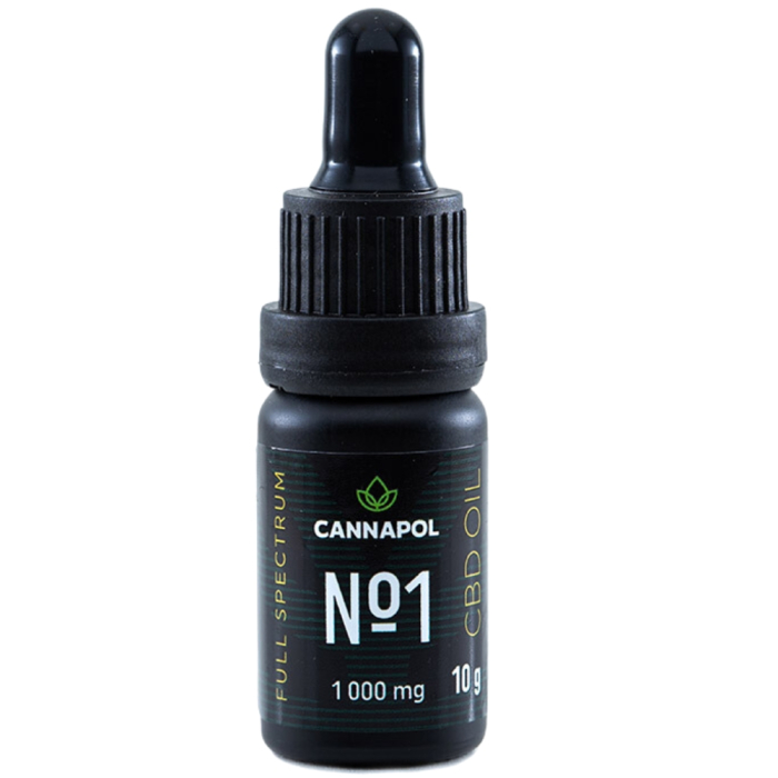 Ulei canabis CBD, No.1 10%, 10g, Cannapol [2]