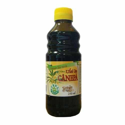 Ulei de Canepa Presat la Rece 250ml Herbalsana [3]