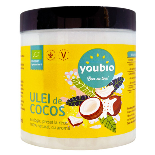 Ulei de Cocos organic 250ml, Youbio [2]