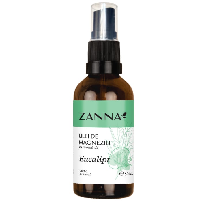Ulei de magneziu, cu Eucalipt, 50ml, Zanna [2]