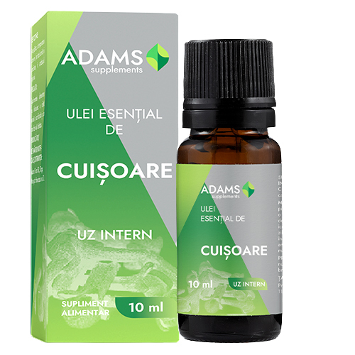 Ulei esential de Cuisoare, uz intern, 10ml, Adams Supplements [2]