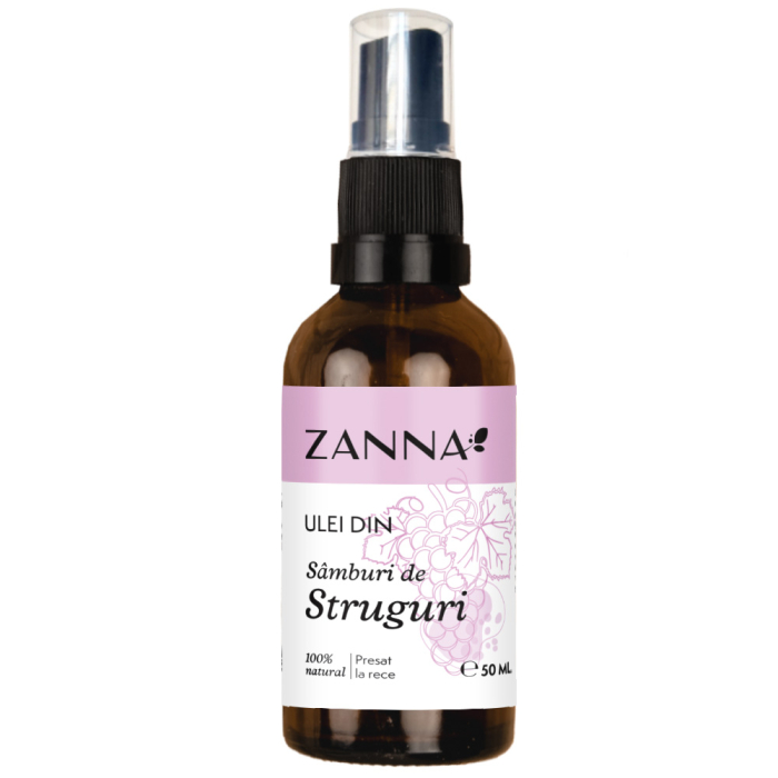 Ulei samburi de Struguri, 50ml, Zanna [2]