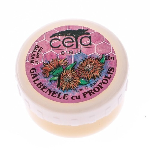 Unguent Galbenele + Propolis 20gr Ceta [2]