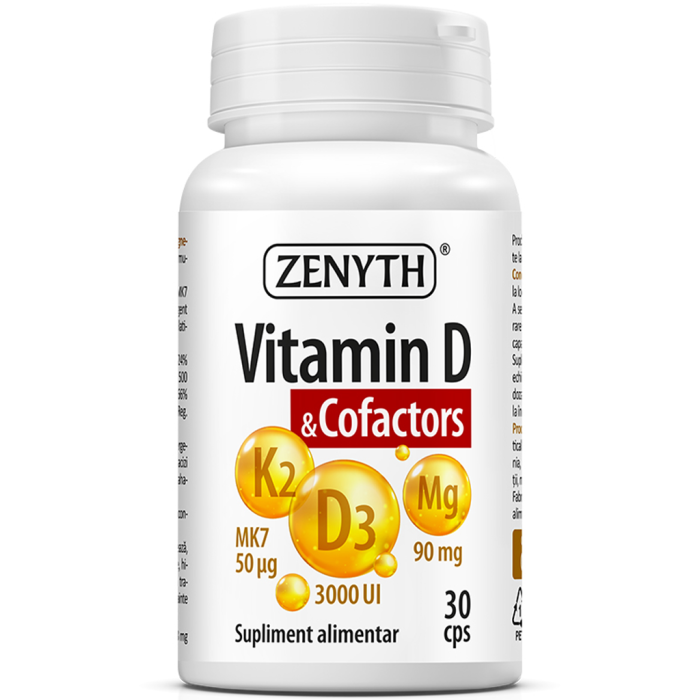 Vitamin D&CoFactors 1100mg 30cps Zenyth [2]