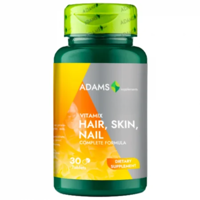 VitaMix, Hair & Skin & Nail, 30cps, Adams Supplements [2]