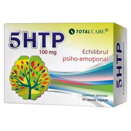 Depresie, anxietate - 5 Htp 100mg, 30cps, Cosmo Pharm