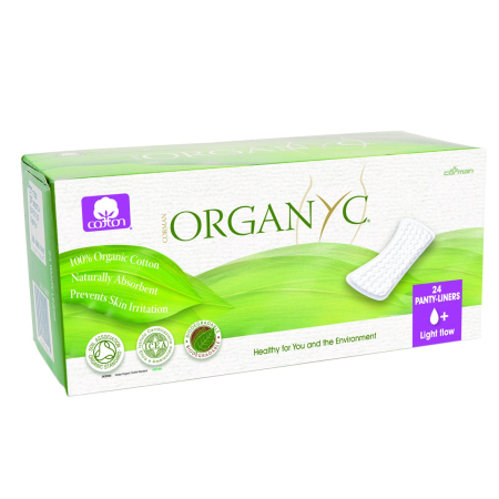 Alte produse pentru femei - Absorbante Zilnice Bumbac Eco, 24buc, Organyc