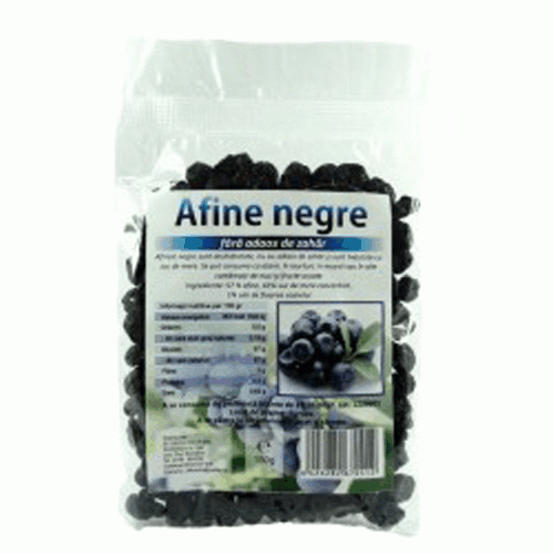 Fructe uscate - Afine Negre cu Suc de Mere 150gr Deco Italia