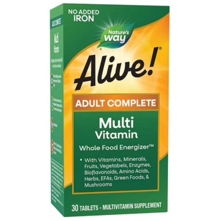 Alive! fara fier adaugat, 30tab, Natures Way [2]