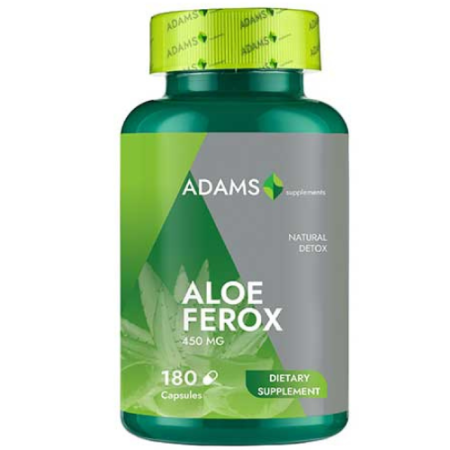 Aloe Ferox 450mg, 180cps, Adams Supplements [2]