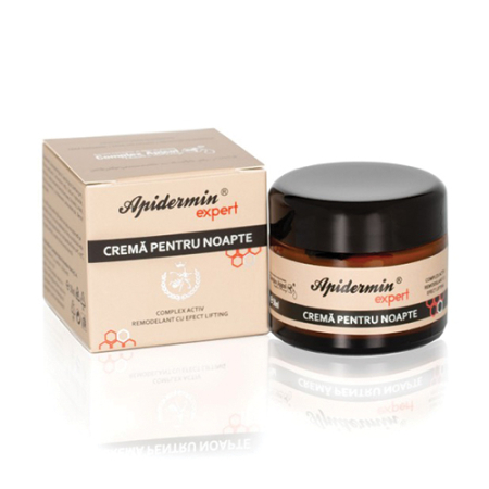 Apidermin Expert Crema Noapte 50ml Complex Apicol [0]