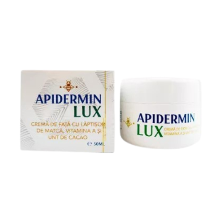 Ingrijire personala - Apidermin Lux Crema de Fata cu Laptisor de Matca 50ml