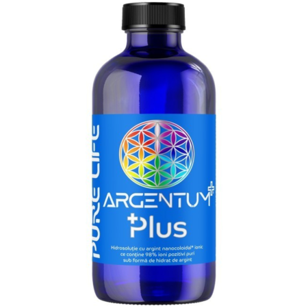 Imunitate - Argentum+ Plus 20 Ppm Mas. Gradata 240ml Pure Life