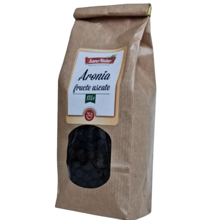 Atelierul de cafea si ceaiuri - Aronia Fructe Uscate 175g, Adnatura
