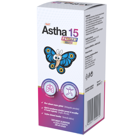 Unguente, geluri, solutii - Astha 15 Forte Solutie 200ml Sun Wave Pharma