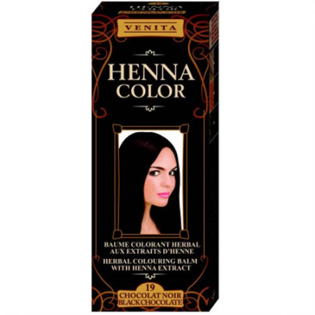 Sampoane si balsamuri - Balsam Colorant Henna Sonia Nr.19 Negru