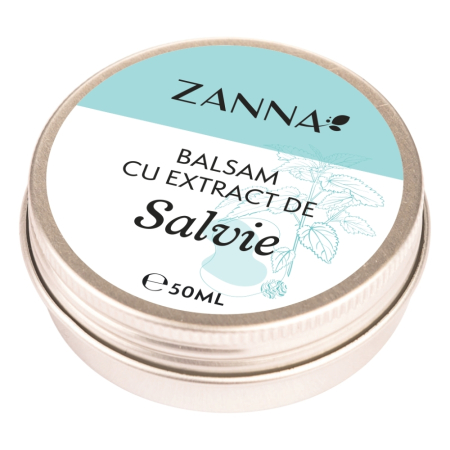 Creme cosmetice - Balsam cu extract de Salvie, 50ml, Zanna