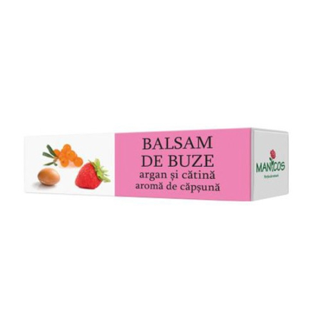 Ingrijire personala - Balsam De Buze Argan, Catina, Capsuna Manicos