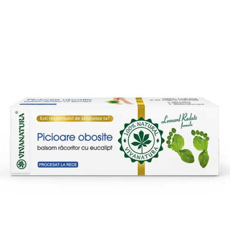 Antiinflamator - Balsam Picioare Obosite,75ml, VivaNatura