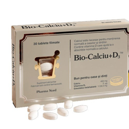 Bio-Calciu + D3 + K1 + K2 30cpr Pharma Nord [0]