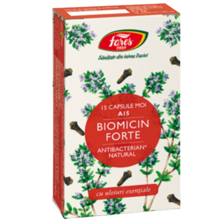 Imunitate - Biomicin Forte - A15, 15cps, Fares