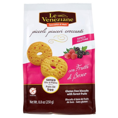 Biscuiti Cu Fructe De Padure Le Veneziane 250g . Naturking [0]