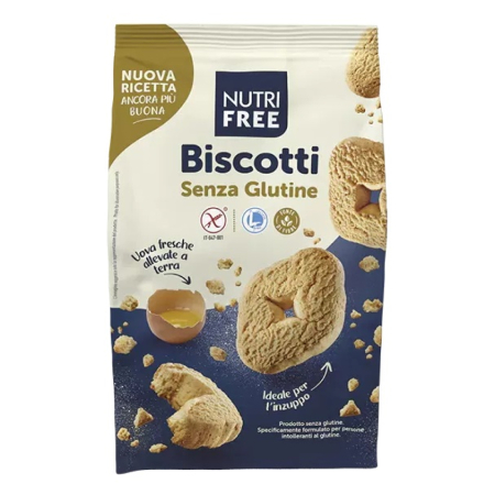 Dulciuri, patiserii fara gluten - Biscuiti fara gluten Biscotti, 300g, Nutrifree
