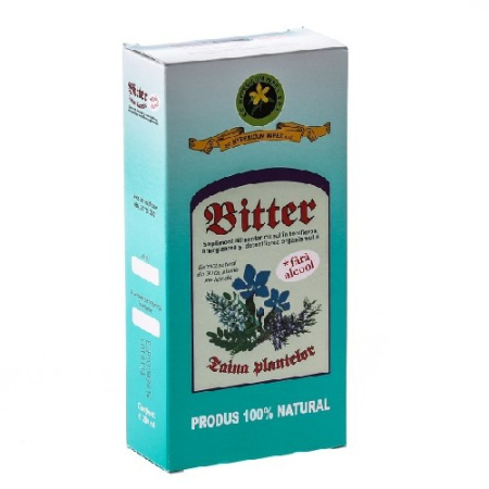Tincturi - Bitter Taina Plantelor Fara Alcool 200ml Hypericum