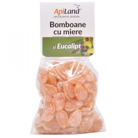 Bomboane Cu Miere si Eucalipt 100gr Apiland [1]