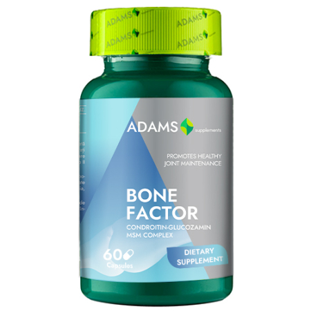 Articulatii sanatoase - Bonefactor (CS/GS/MSM), 60cps, Adams Supplements