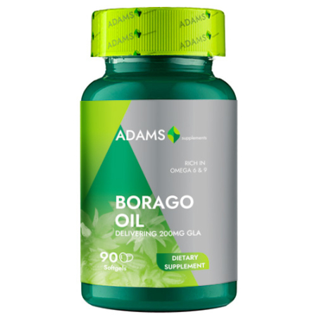 Antiinflamator - Borago Oil 1000mg 90 cps, Adams