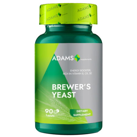 Brewer Yeast Drojdie de bere, 90tab, Adams Supplements [0]