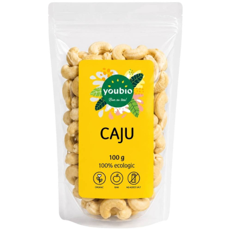 Seminte, nuci - Caju, organic, 100g, Youbio