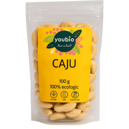 Seminte, nuci - Caju, organic, 100g, Youbio