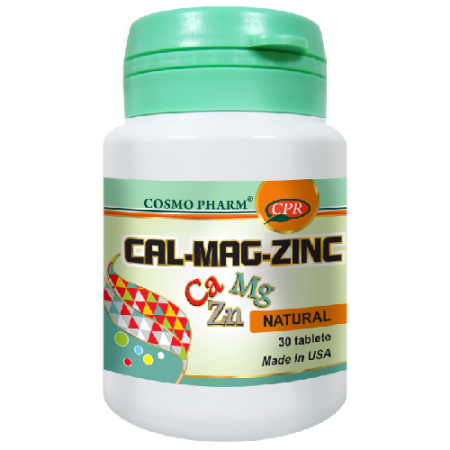 Memorie - Cal+Mag+Zinc 30cps CosmoPharm
