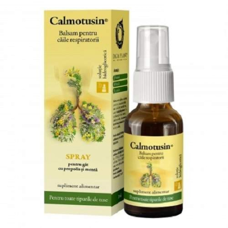 Calmotusin fara Alcool Spray Gat 20ml Dacia Plant [0]