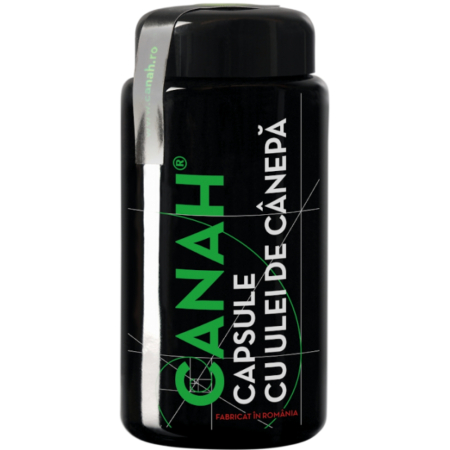 Capsule cu ulei de Canepa, 90cps, Canah [1]