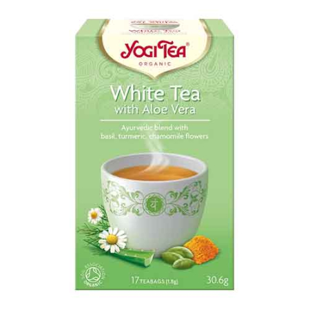 Atelierul de cafea si ceaiuri - Cea Alb cu Aloe Vera Yogi Tea, 17pl, Pronat