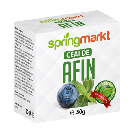 Atelierul de cafea si ceaiuri - Ceai Afin Frunze 50gr springmarkt