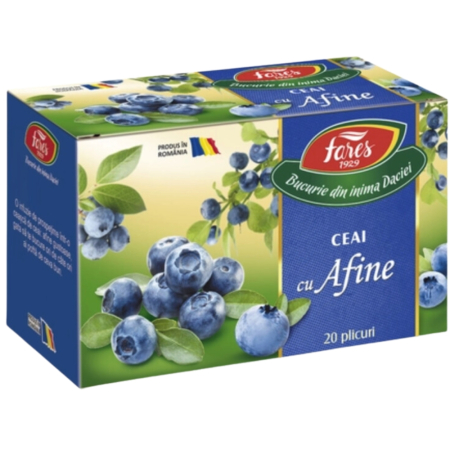 Ceai Afine, 20 plicuri, Fares [1]