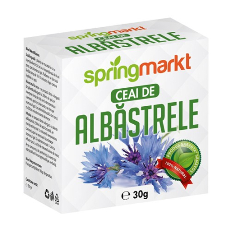 Ceaiuri medicinale compuse - Ceai Albastrele Flori 30gr springmarkt