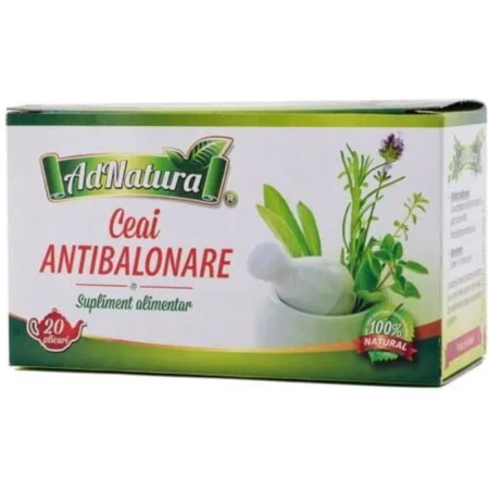 Ceai Antibalonare, 20 plicuri, AdNatura [0]