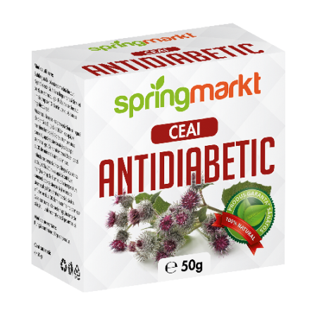 Ceaiuri medicinale compuse - Ceai Antidiabetic, 50gr, springmarkt