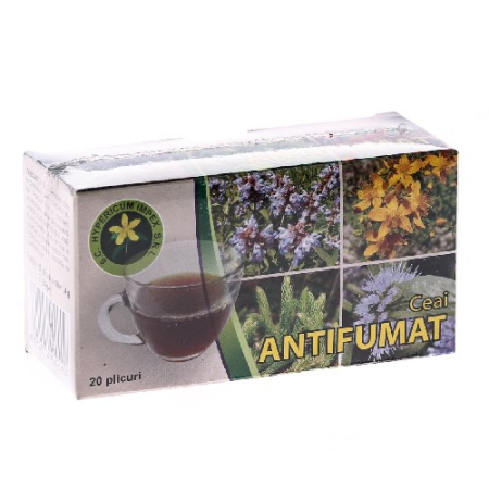 Ceaiuri medicinale compuse - Ceai Antifumat 20dz Hypericum