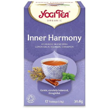 Ceaiuri medicinale compuse - Ceai Armonie Interioara, 17 plicuri, Yogi Tea