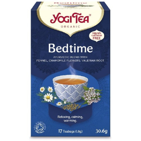 Ceaiuri medicinale compuse - Ceai Badtime cu Muesetel si Fenic, 17 plicuri, Yogi Tea